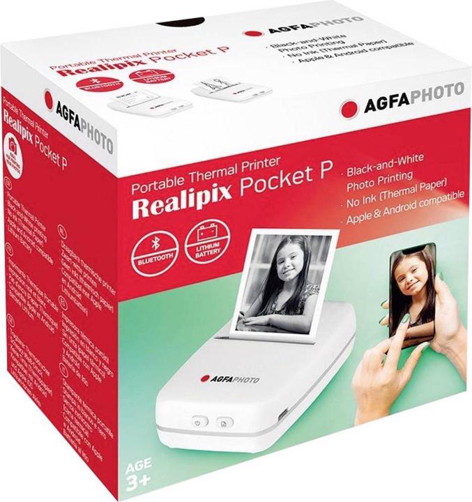 Produktbild AGFAPHOTO Fotodrucker (Thermodirekt, Schwarz-Weiss)