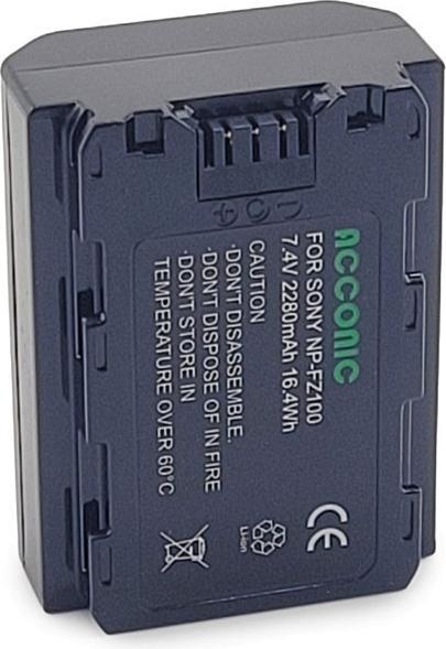 Acconic Akku für Sony NP-FZ100