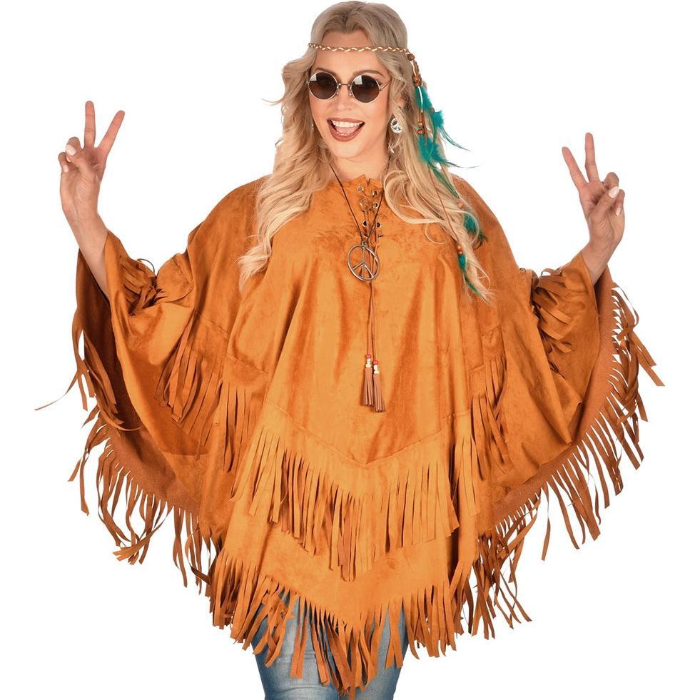 Widmann Poncho Wildlederoptik one Size (One Size)