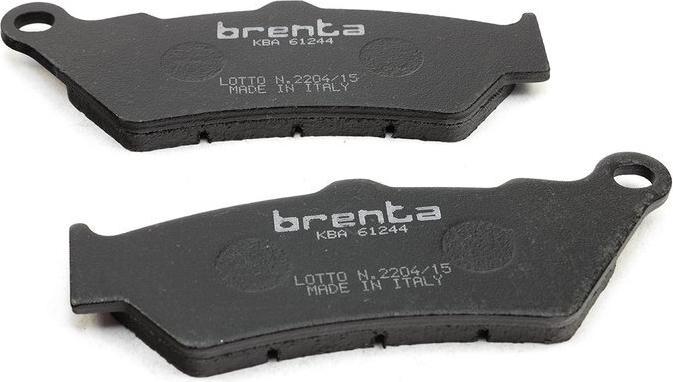 Actual product image Brenta Organic motorcycle brake pads (Organic (Resin))