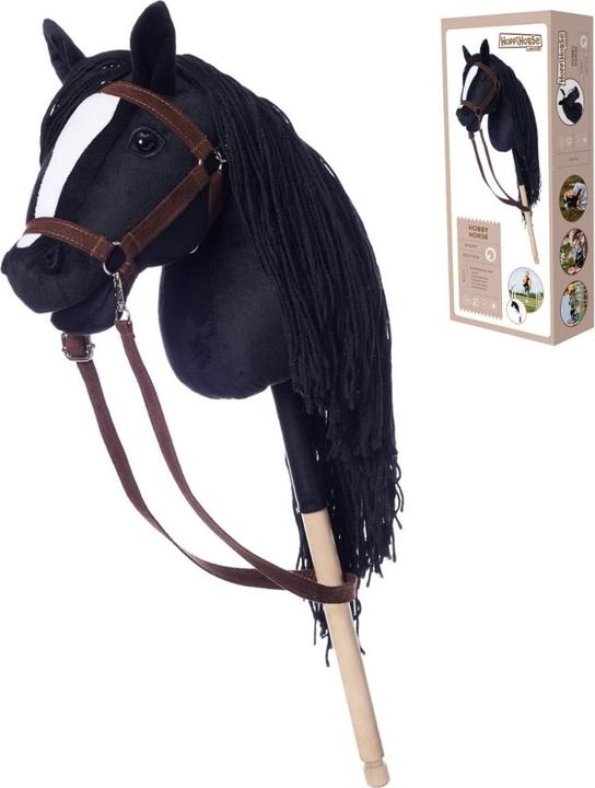Actual product image No Name HOPPIHORSE A3 hobbyhorse black