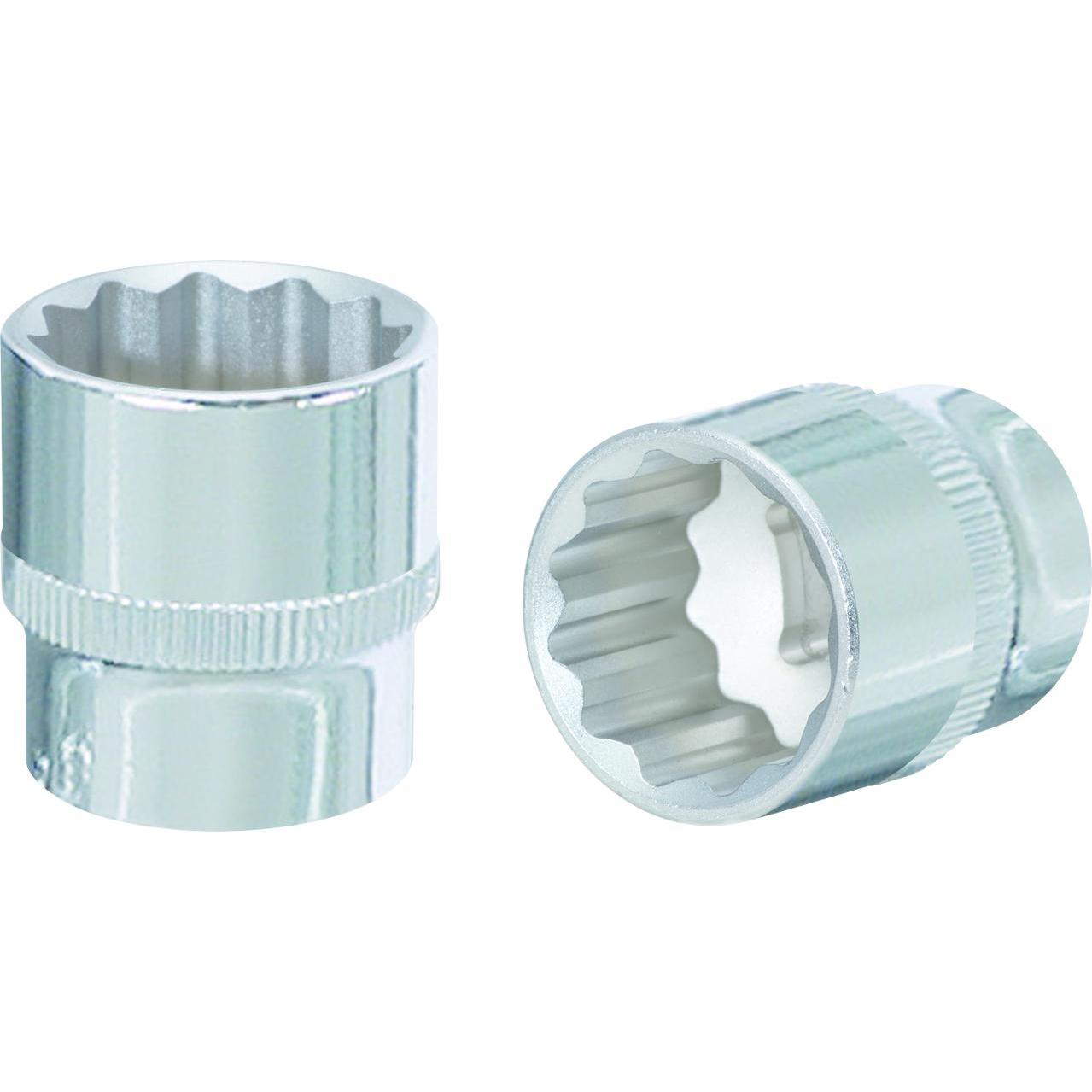 KS Tools, Steckschlüssel + Stecknuss, 1/2" CHROMEplus 12-Kant-Stecknuss (31 mm)