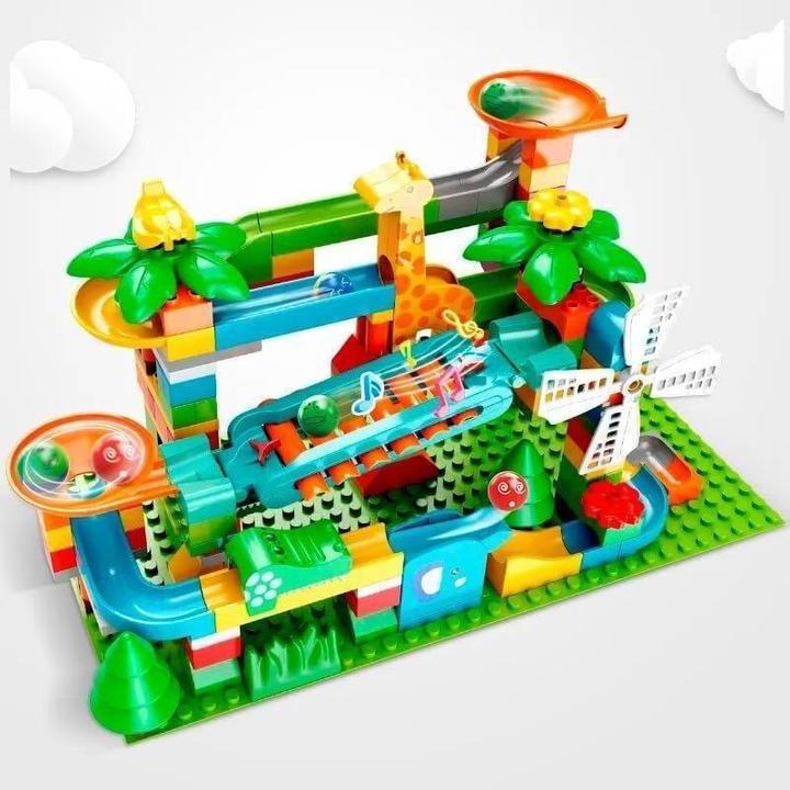Image du produit Feelo FL1675 - Music slide marble run - large clamping blocks