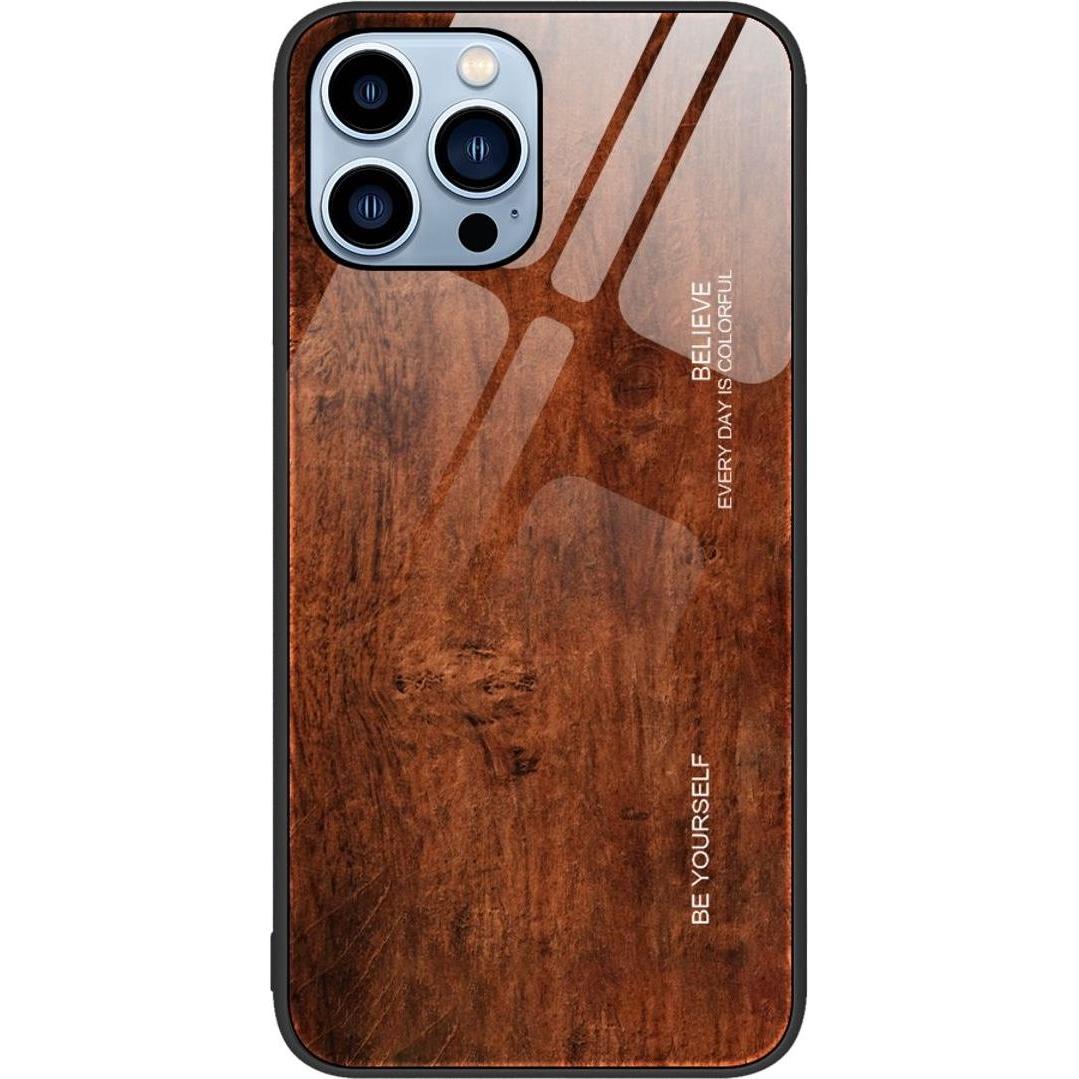 König Design Hülle Handy Schutz für Apple iPhone 12 13 14 Pro Max mini Plus Case Glas Cover (Apple iPhone 14 Pro Max), S...