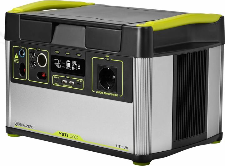 Image du produit Goal Zero Yéti 1500X (1516 Wh, 20.70 kg)