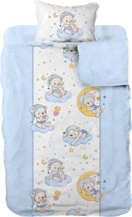 Immagine prodotto Cotton Box Biancheria da letto per bambini Orso (100 x 135 cm, 35 x 45 cm, 40 x 60 cm)