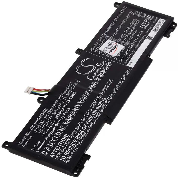 Actual product image AccuCell Battery HP ProBook 450 G8, HP ProBook 650 G8, type RH03XL /HSTNN-IB9P (3850 mAh)