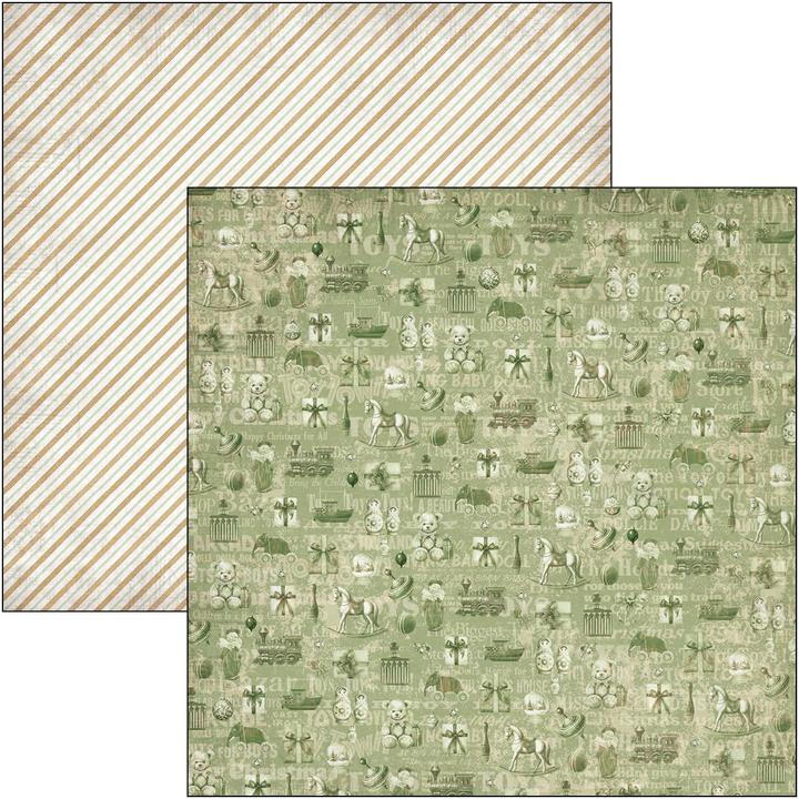 Actual product image Ciao Bella Scrapbook paper "Nutcracker", 12 sheets, 30.5 x 30.5 cm (190 g/m², 12x)