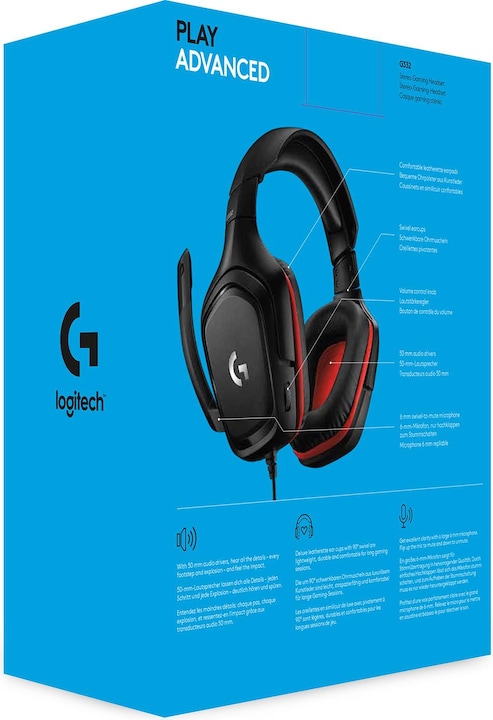 Actual product image Logitech G G332 (Cable)