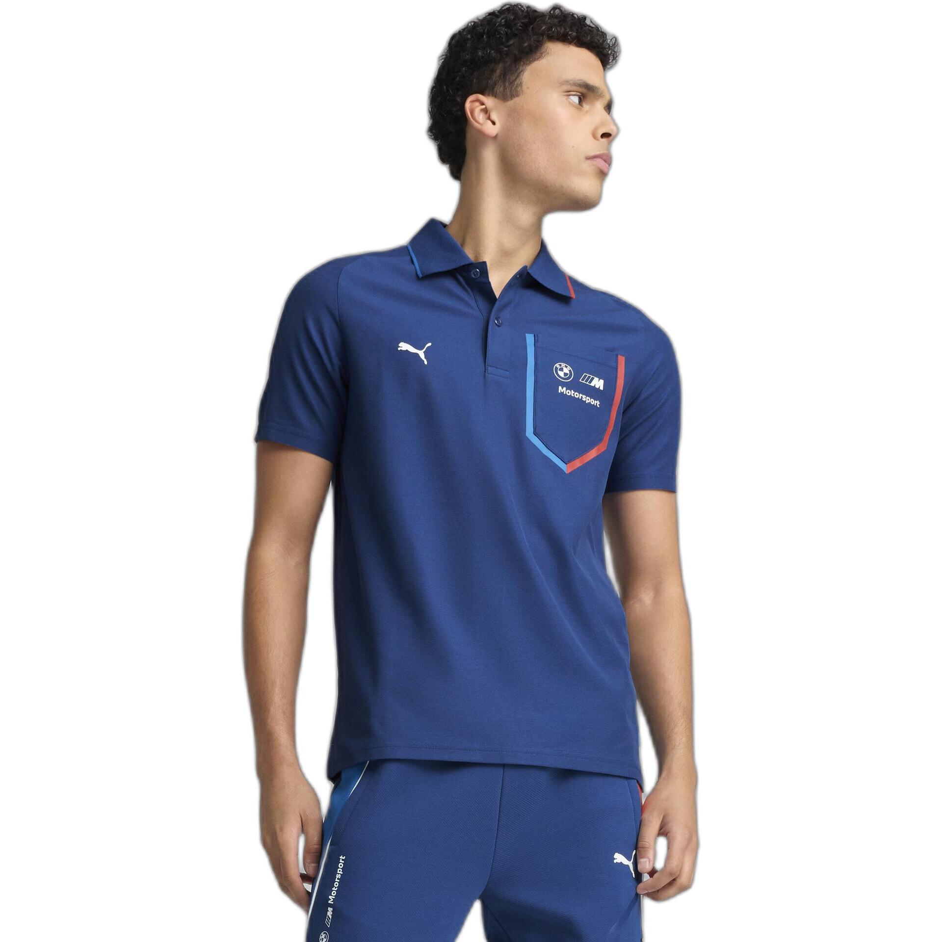 Thumbnail - Puma, Herren, Shirt, BMW Mms Polo, Blau, (XS)