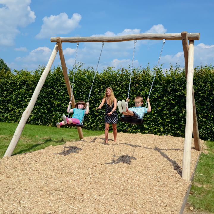 Produktbild Euro Play Doppelschaukel Robinie