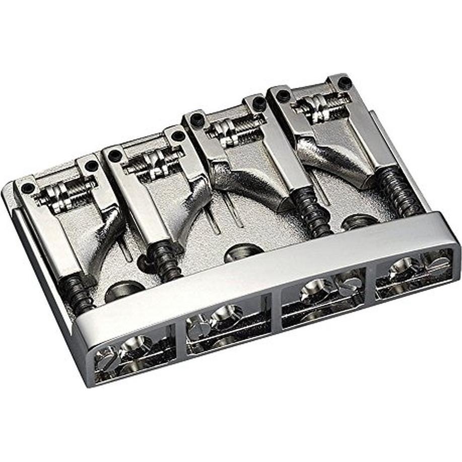 Schaller Ponte per basso 3D-4 in nichel, Accessori per strumenti, Argento