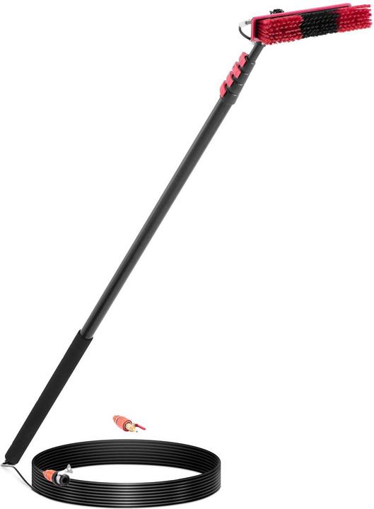 Ulsonix Telescopic Brush - with water connection - for solar panels and windows - 1750 - 7200 mm