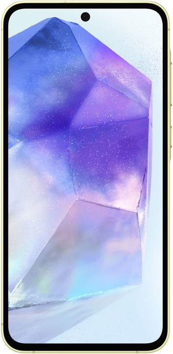 Produktbild Samsung Galaxy A55 (128 GB, Awesome Lemon, 6.60", SIM + eSIM, 50 Mpx, 5G)