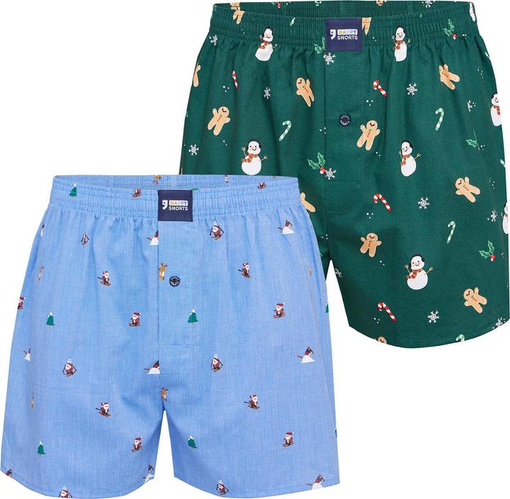 Produktbild Happy shorts Boxer XMAS (M, 2er Pack)