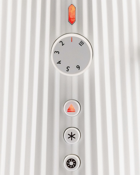 Actual product image Alessi Plissé toaster