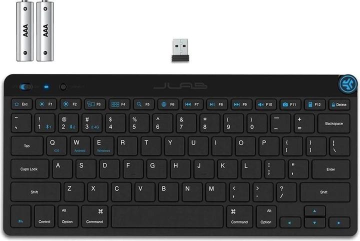 Image du produit JLab Audio Clavier JLAB Go US - Noir (US, Sans fil)