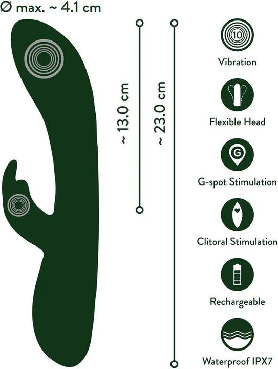 Produktbild Emerald Love Luxurious Rabbit Vibrator