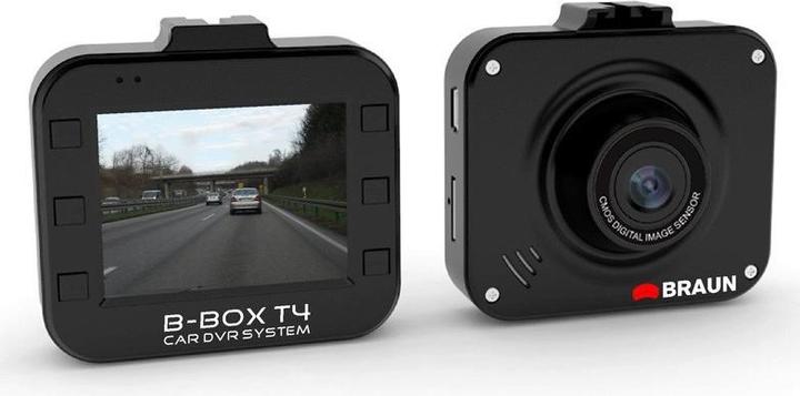 Actual product image Braun B-Box T4 Car Dashcam (Built-in display)
