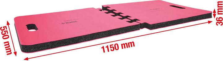 Actual product image KS Tools Protection mat, 1150x550x36mm, 2 pcs