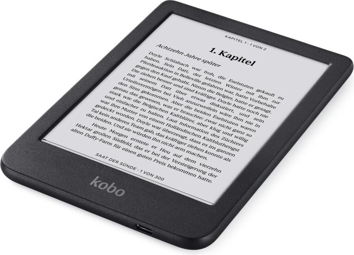 Actual product image Kobo Clara BW (6", 16 GB, Black)