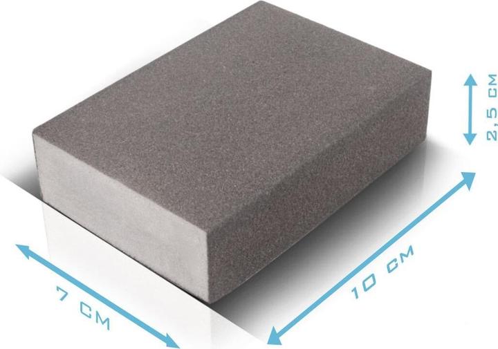 Actual product image Stahlwerk Sanding sponge set of 7 60 | 80 | 100 | 120 | 180 | 220 | 240 grit (P180, P60, P120, P220, P100, P80, P240)