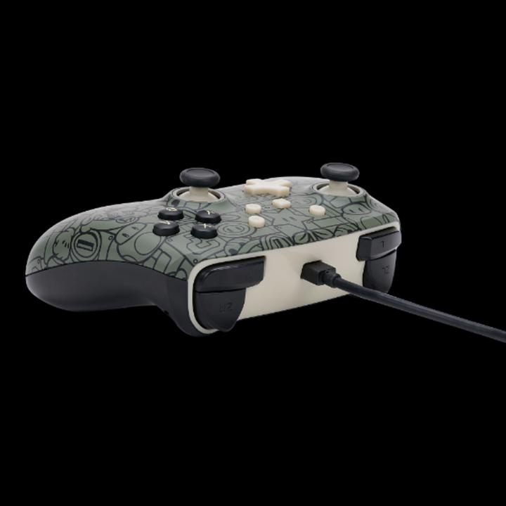 Productafbeelding PowerA Pro Controller con Filo - Power Up Mario (Switch)