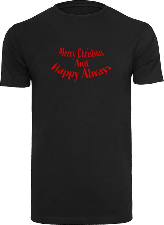 Produktbild Merchcode Merry Christmas And Happy Always T-Shirt Round Neck - 116935 (4XL)