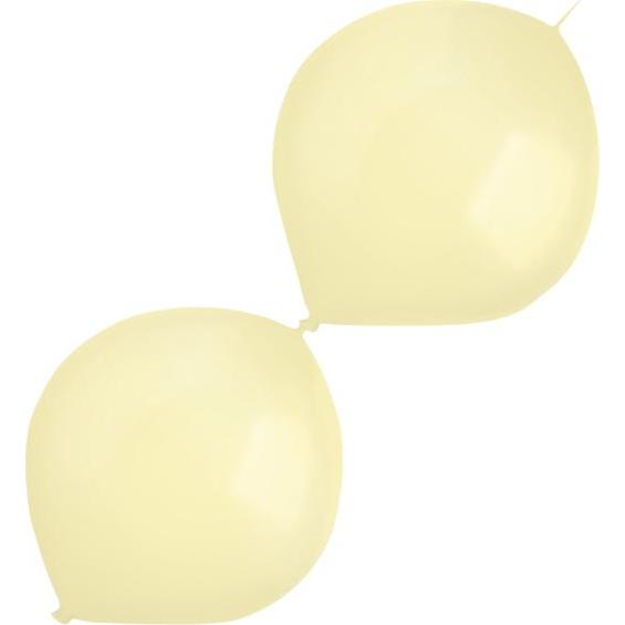Everts 50 Latexballons Decorator Pearl E-Link Vanilla Cre