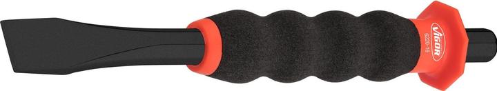 Actual product image Vigor flat chisel with hand guard, 16 mm