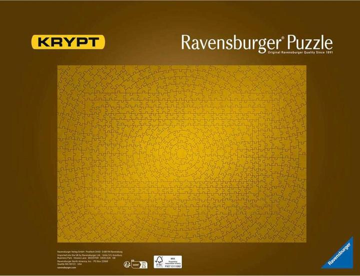 Produktbild Ravensburger Krypt Gold (631 Teile)