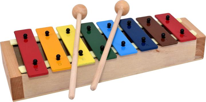 Produktbild Mein erstes Glockenspiel (Musikinstrument mit speziellem Resonanzboden, 8 hochwertige K (Xylophon)