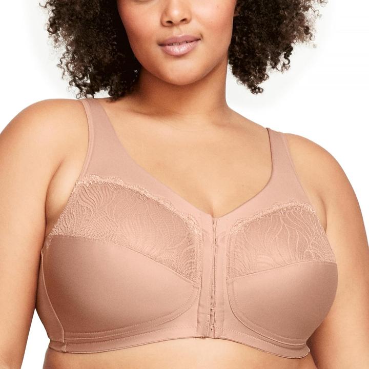 Actual product image Glamorise Natural Shape Front Close Bra (54 D)