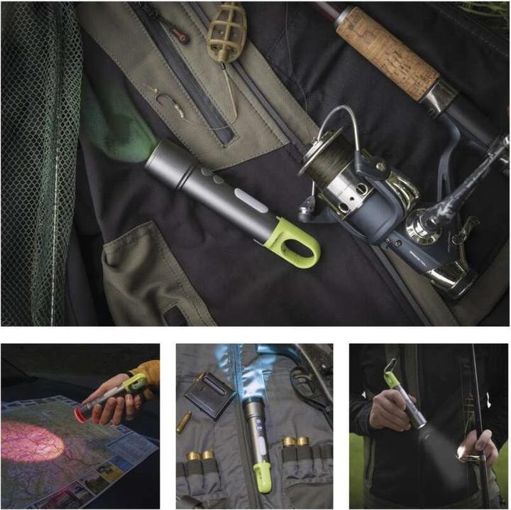 Actual product image Emos LED Aufladbare Metall-Taschenlampe, 600 lm, 1 200 mAh (16 cm, 600 lm)