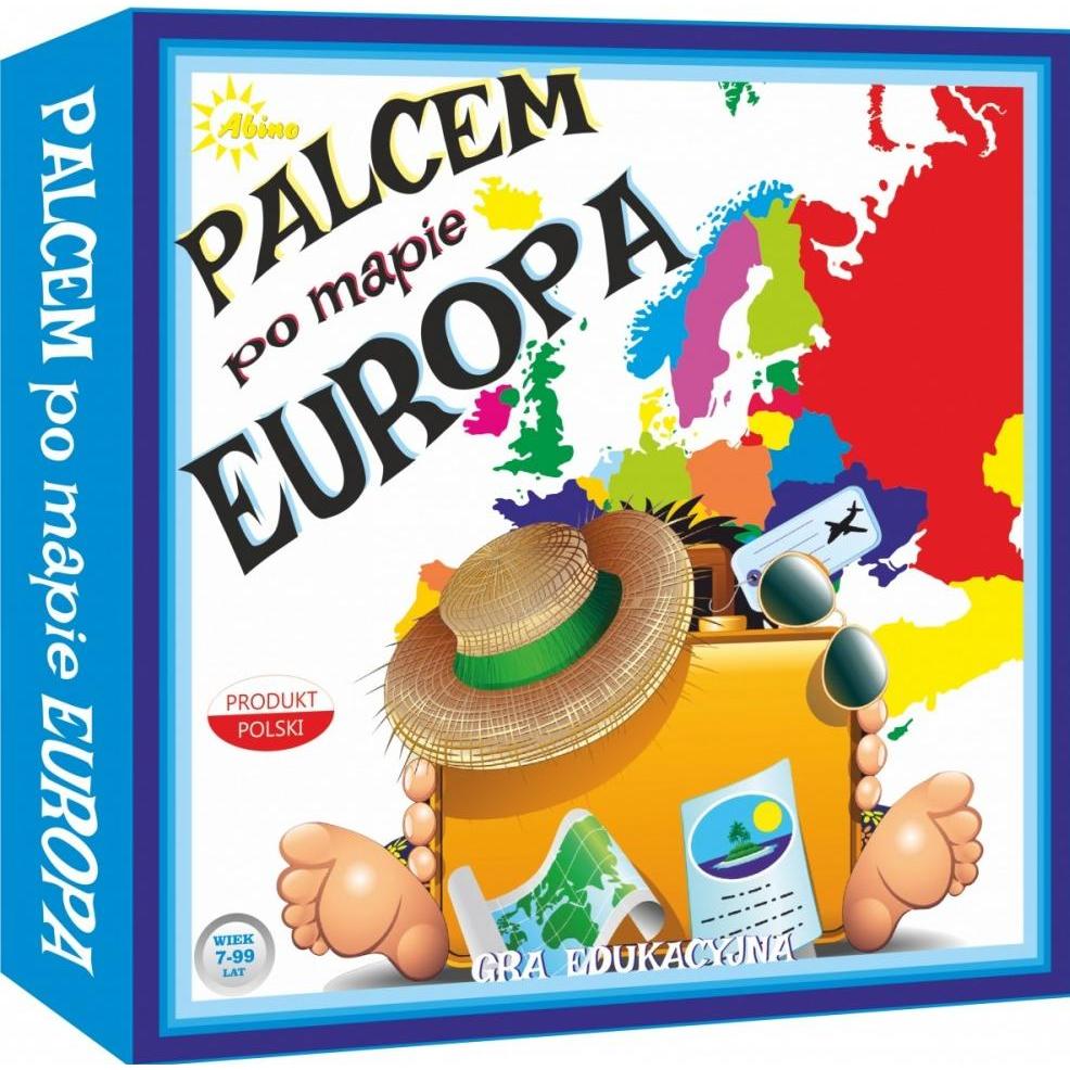 Abino Gra Palcem po mapie - Europa AB 72663