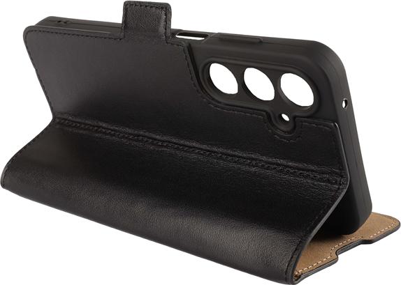 Immagine prodotto Mike Galeli Book-Cover Echtleder Fabio black (Samsung Galaxy S25+)