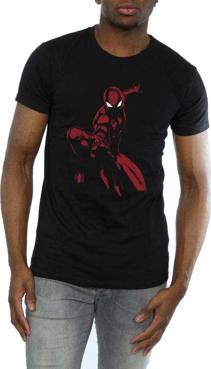 Immagine prodotto Spiderman Maglietta uomo Shadow in cotone (S)