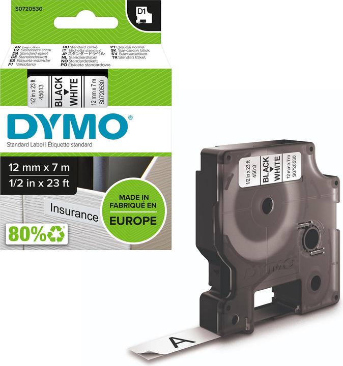 Produktbild Dymo S0720530 (1.20 cm, Weiss, Schwarz)