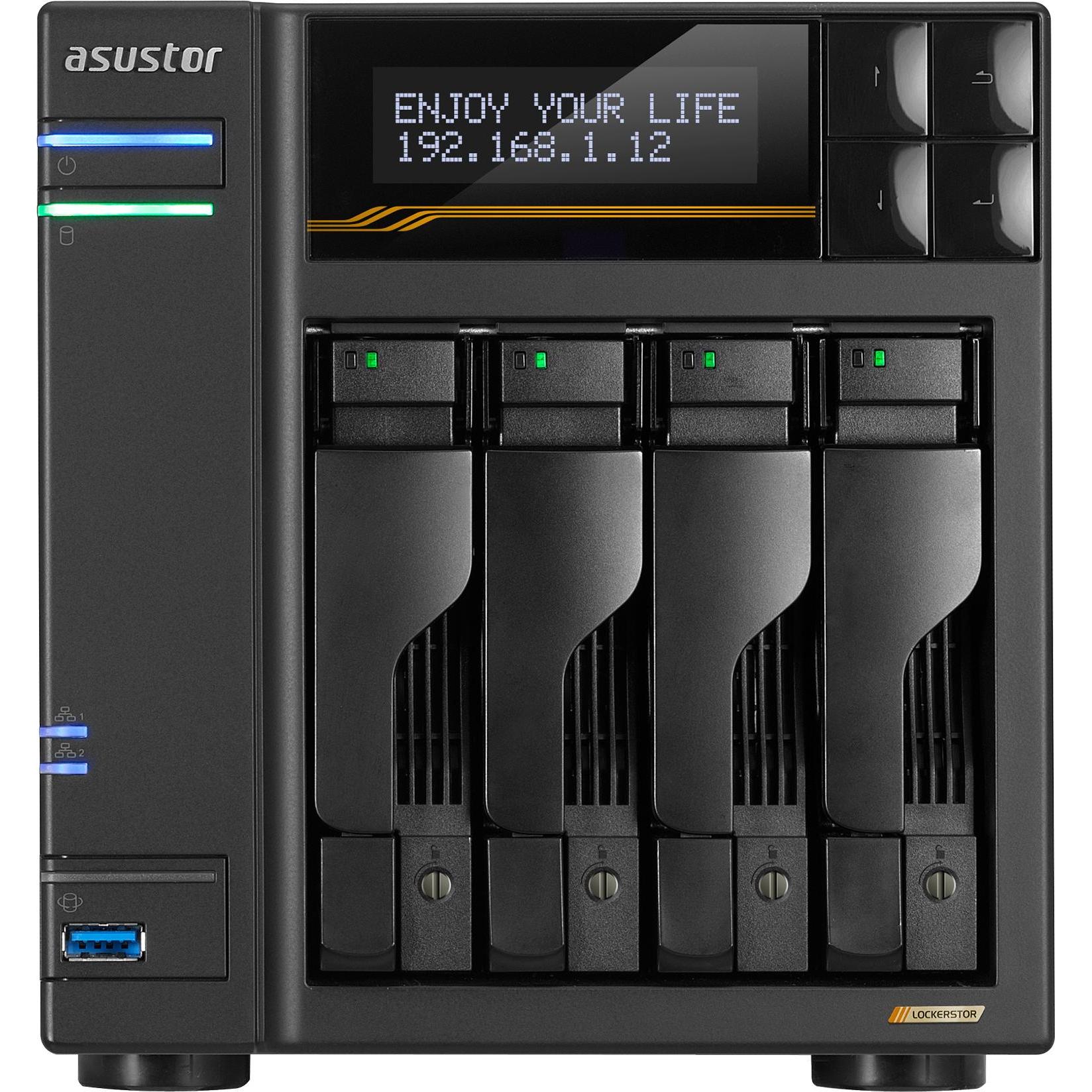Asustor LOCKERSTOR 4 Gen3 AS6804T, NAS