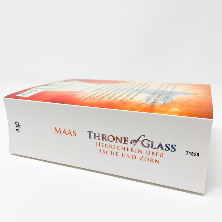 Actual product image Throne of Glass 7 - Herrscherin über Asche und Zorn (German, Sarah J. Meuse, Michaela Link, 2019)