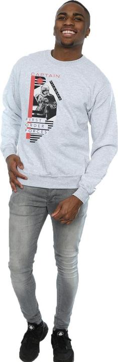 Actual product image Star Wars Mens The Last Jedi Captain Phasma Sweatshirt (XXL)