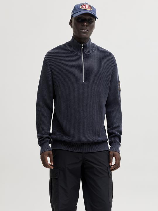 Produktbild Jack & Jones Jjedetroit Knit Half Zip Styd Aw25 (S)