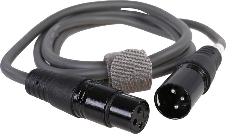 Produktbild Nedis DMX-Adapterkabel | XLR 3-Pin Stecker | XLR 3-Pin Buchse | Vernickelt | 1.50 m | rund | PVC | D (1.50 m, XLR Kabel)