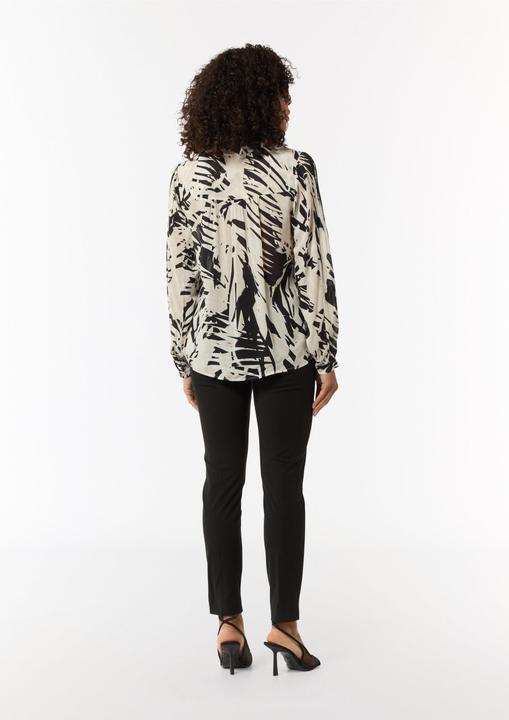 Actual product image Comma Bluse Gemusterte Bluse im Relaxed Fit (38)