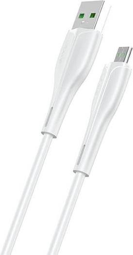 Image du produit Usams Câble U38 microUSB 4A Fast Charge for OPPO 1m biały/white SJ375USB02 (US-SJ375) (1 m)