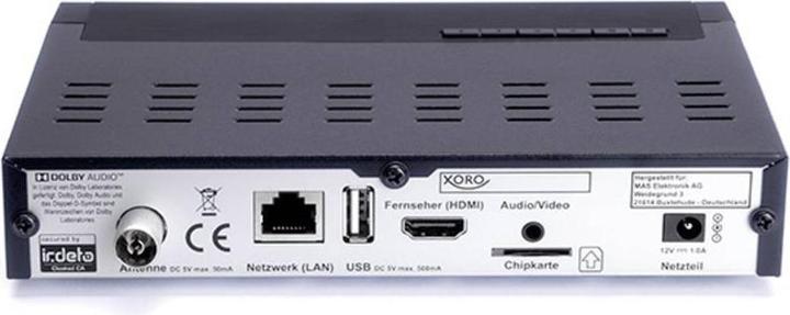 Produktbild Xoro HRT 8770 Twin (DVB-C, DVB-T/T2, CI-Schacht, CI+-Schacht)