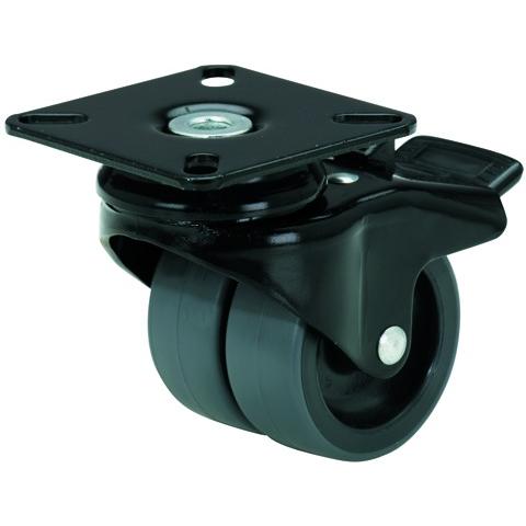 Tente, Ruote + Rotelle, Ruote doppie girevoli