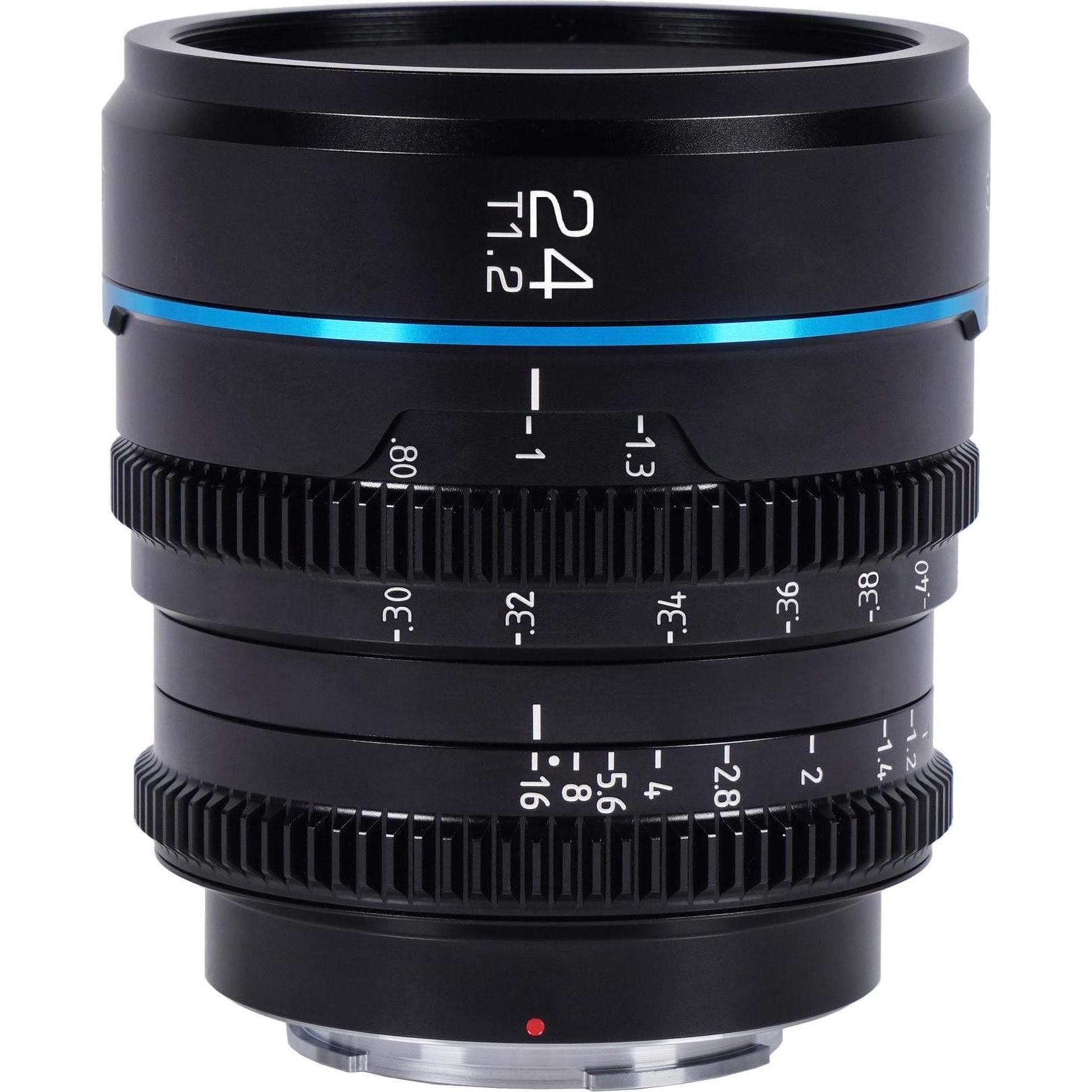 Sirui MS24X-G Night Walker 24mm T1.2 S35 Cine Objektiv (X-Mount Gun Metal Gray) (Neuheit) (Angebot) (Fujifilm X, APS-C /...