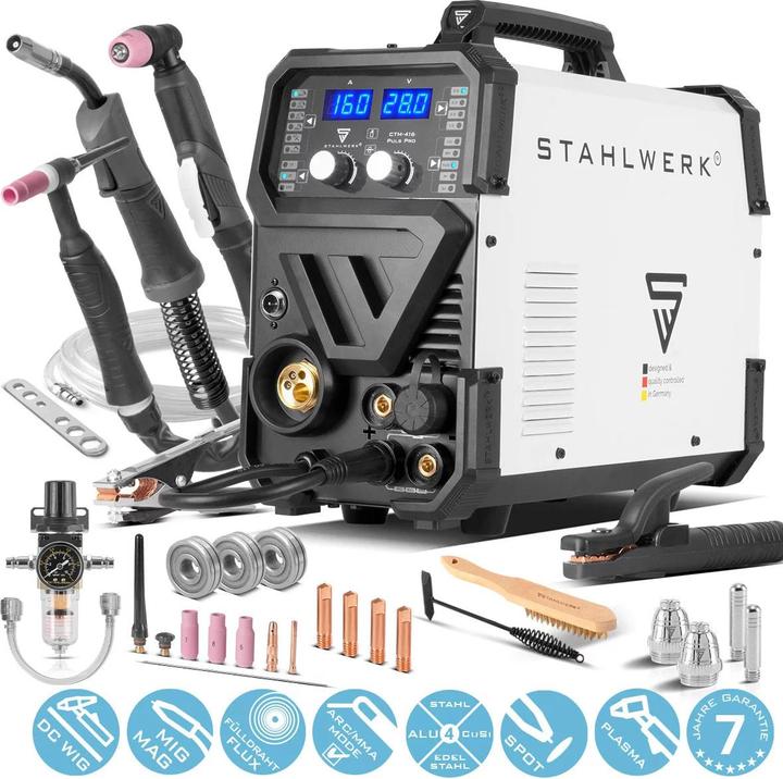 Image du produit Stahlwerk Poste à souder combiné CTM-416 PULS 6-in-1 160 A