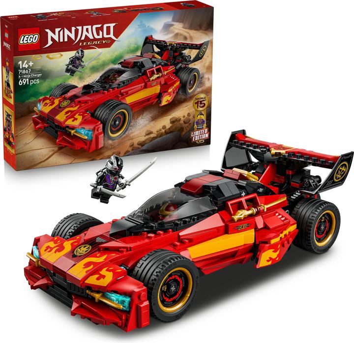Immagine prodotto LEGO Ninja X1 Ninjago Ladegerät (71867, LEGO Ninjago)
